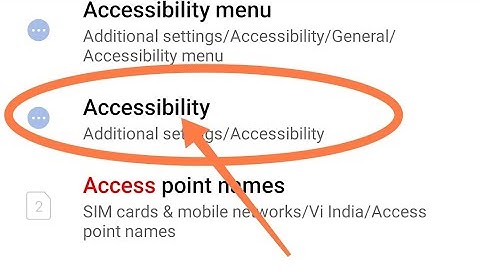 Poco X3 accessibility setting, how to set accessibility setting Poco X3