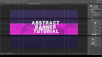 Photoshop Tutorial | Abstract Banner Design | Bradley