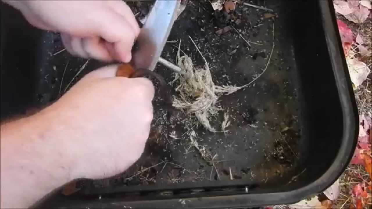 The many ways to strike a ferro rod YouTube