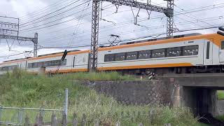 【名伊特急】鳥羽行き　22000系22600系　伊勢中川駅　近鉄特急