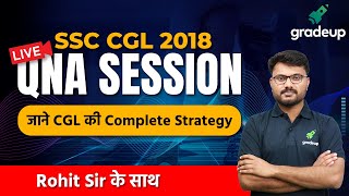 CGL Complete Strategy by Rohit Dwivedi Sir | SSC CGL | Gradeup