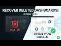 Recover Deleted Dashboards in New Relic