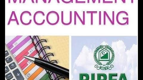 Management Accounting Lecture #08 (Pipfa)