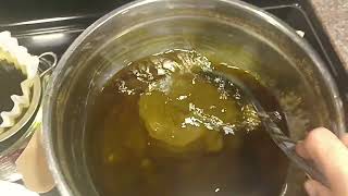 Rick Simpson Oil: Part 6 - 99% Ethyl Alcohol Concentrate Processing Using Decarboxylated Cannabis