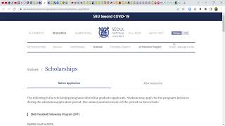 South Korea Scholarship Fully Funded Undergraduate and Postgruate Scholarships 2022-2023