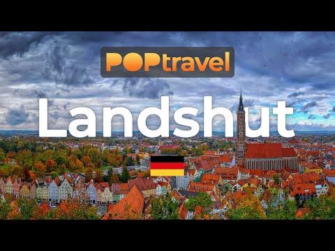 Walking in LANDSHUT / Germany 🇩🇪- 4K 60fps (UHD)