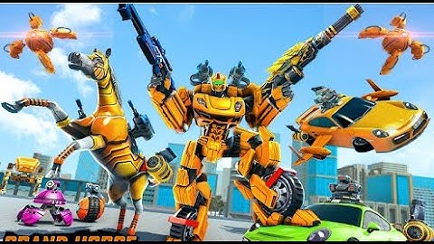 Amazing Horse Robot Transforming Part-1 | Rescue City Robot Car Android GamePlay | By Game Crazy