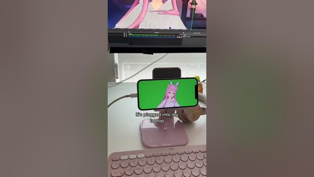 My vtuber streaming set up 👀 #shorts #vtuber #streaming