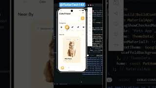 Build Beautiful Pet App UI in Flutter 🐾 Easy & Modern Design #viral #ai #flutter #fyp #ui