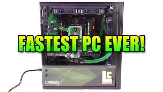 My Fastest PC Ever - New Origin Monster Gaming Computer! | Titan RTX Overclock