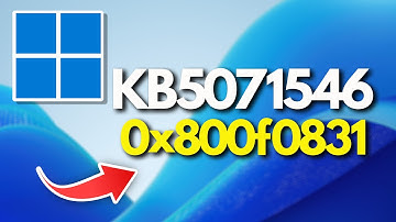 Update KB5071546 Not Installing Error Code 0x800f0831 In Windows 10 PC (Version 22H2/21H2) FIX