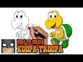 How to Draw Koopa Troopa | Super Mario (Art Tutorial)