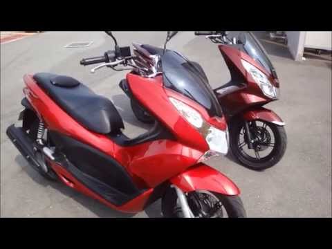 Honda Pcx125 新旧比較 赤色編 Youtube