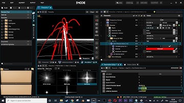 Smode 8.5 Studio Tutorial : Create Fireworks with particles