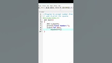 How to find Square of Number?||#shorts #viral #programming #foryou #cloudcode #coding #cprogramming
