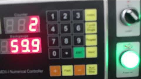 Hydraulic shearing machine with MD11 control system from Shadow