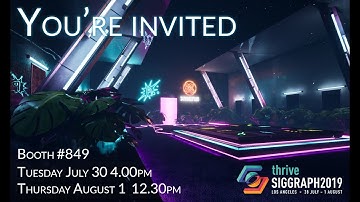 PopcornFX & X Sens for SIGGRAPH 2019