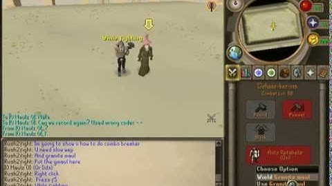 How to: combo breaker - runescape - rush2fight