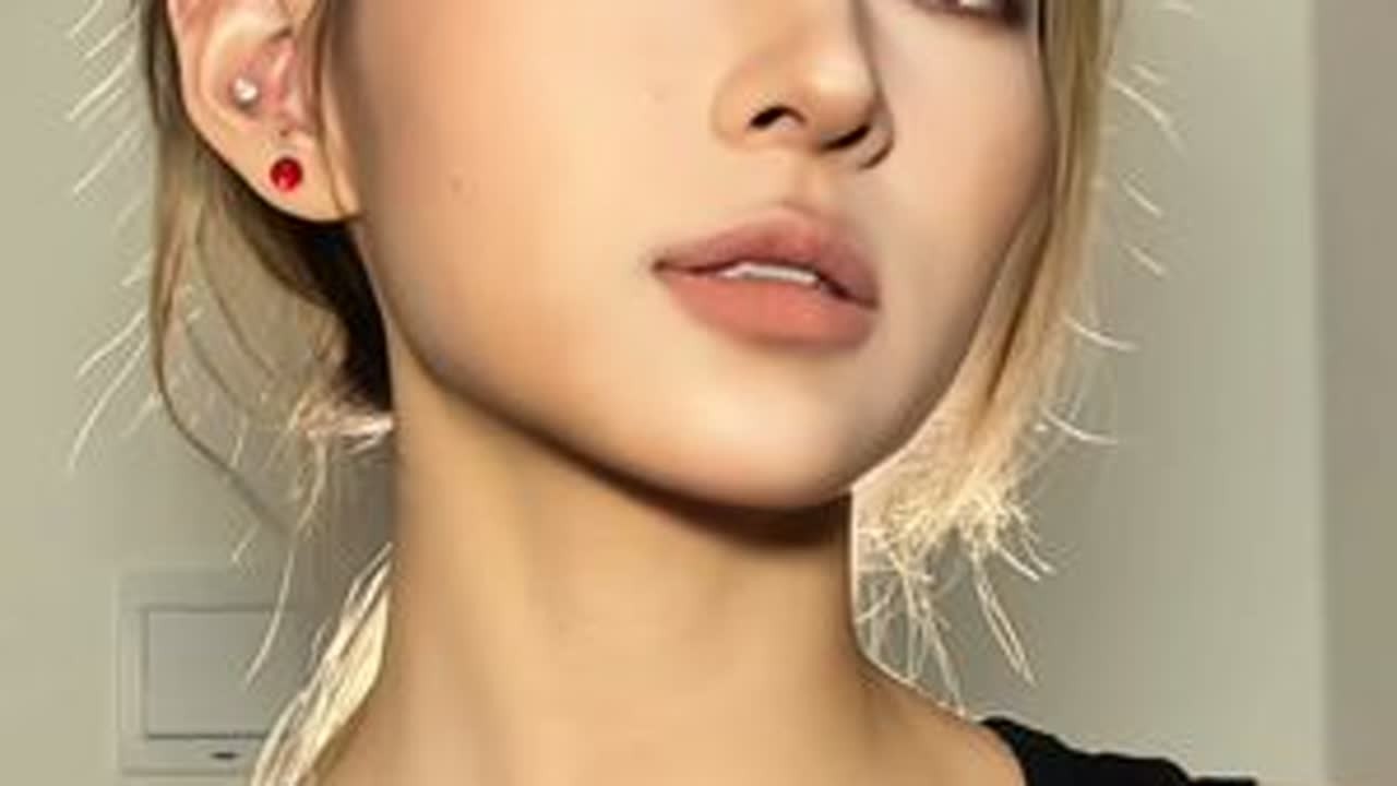 简易版原生亚裔感妆容｜直接拿捏混血感#妆前妆后 #妆教 #亚裔混血妆 #妆容分享 #妆容跟练
