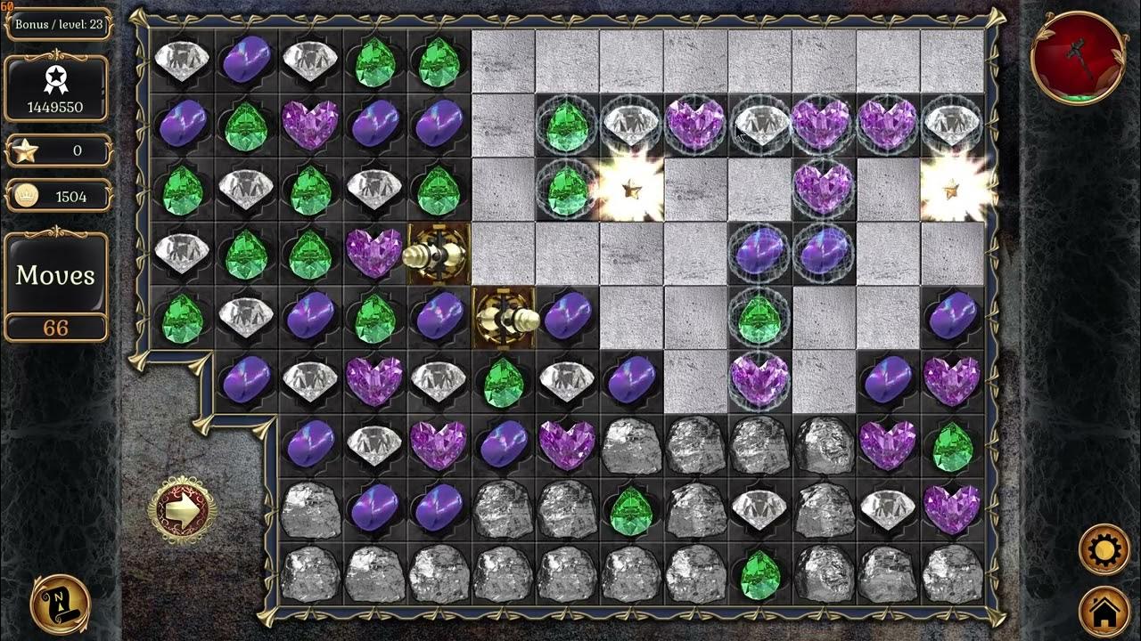 Jewel Match Origins 2 Puzzle level 23another bubble tiles trick