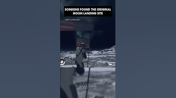Found the original moon landing site in Starfield!