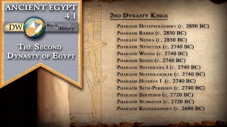 The Second Dynasty of Egypt