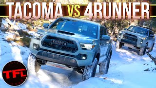 Trail Beasts | We Put Toyota’s Two Best Off-Roaders To The Test Up a Mountain In The Snow!