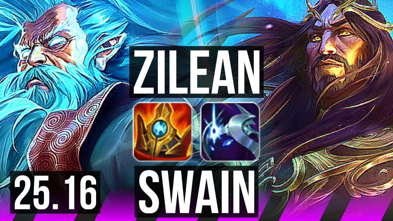 ZILEAN & Jinx vs SWAIN & Sivir (SUP) | 1/2/20 | KR Diamond | 25.16