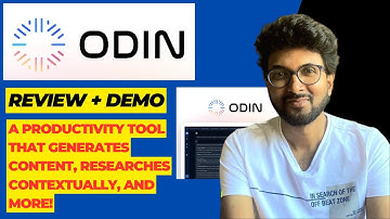 Odin AI Review + Demo – A productivity tool that generates content, researches contextually, & more!