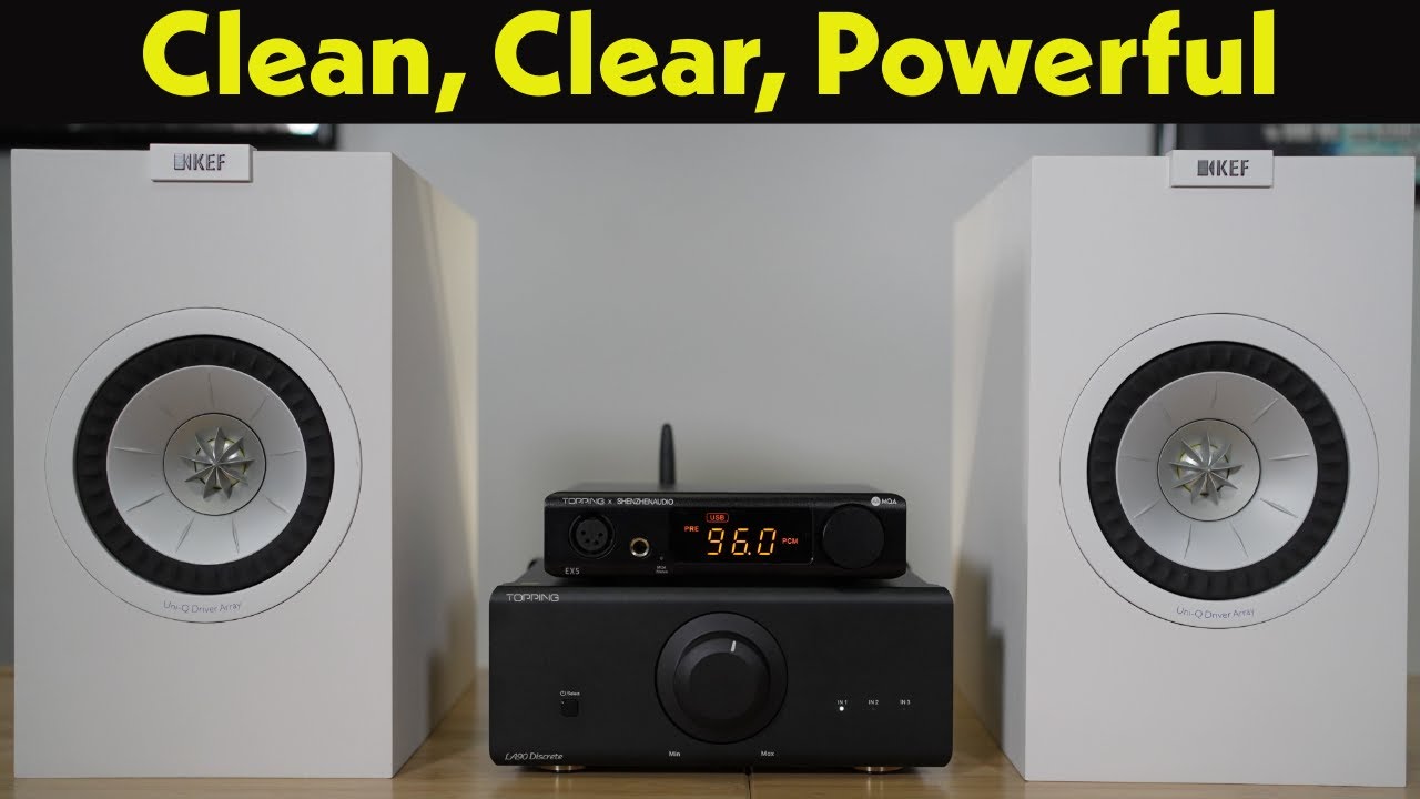 Topping LA90 Discrete Amplifier Review - YouTube