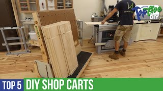 Top 5 DIY Shop Carts! The Best Maker Videos for Your Next Build!