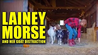 Lainey Morse and her Goat Distraction | Original Goat Yoga