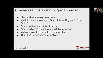 Building Secure Kubernetes Clusters with Identity Management - Marc Boorshtein