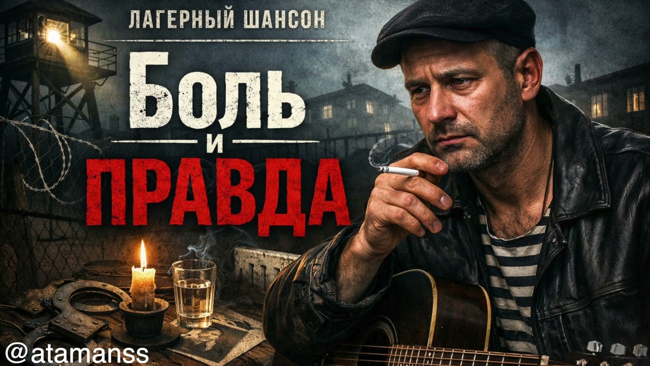 ЛАГЕРНЫЙ ШАНСОН  ,,БОЛЬ И ПРАВДА