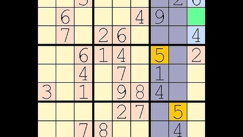 How to Solve Globe and Mail Sudoku  Five Star?  31 August, 2024