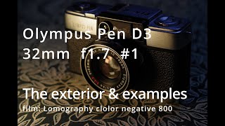 Olympus Pen D3 #1  film: Lomography 800  The Review