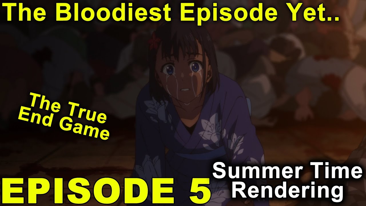 Summertime Render Episode 5 Reaction  I TOLD YOU MY GIRL USHIO'S GOT  HANDS!!! 
