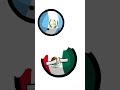 México y su sombrero (Comic Recreado) #shorts #countryballs #humor #polanball