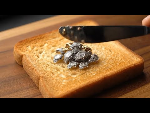 1 Hour of AI ASMR Spreading items on toast to fall asleep to