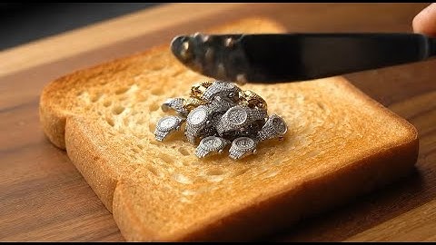 1 Hour of AI ASMR Spreading items on toast to fall asleep to