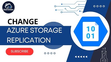 How to change Azure storage account replication