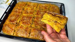 Катламали Гуштли Пирог мазаси  суппер 😋Самый Вкусный Слоеный Пирог