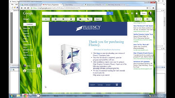 Intro Tutorial Register Fluency - Fluency Translation Software
