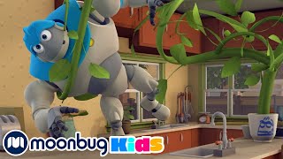 ARPO the Robot - Plant Vs. Robot | Moonbug Kids TV Shows - Full Episodes | Cartoons For Kids