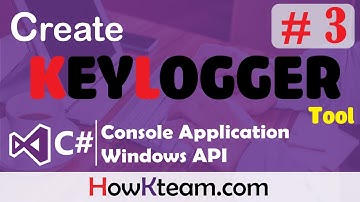 [Lập trình Key logger C# Console] - Bài 3: Chụp màn hình | HowKteam
