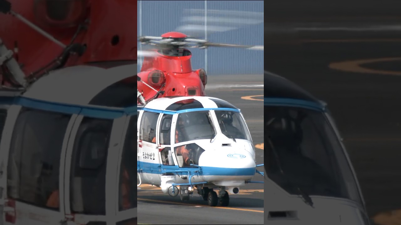 Airbus Helicopters AS365:565 Takeoff 2 #rjti #automobile