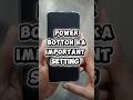 Power button ka important settings | For All Android User | Must Try