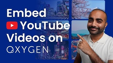 How to Embed Your YouTube Videos on Oxygen Builder