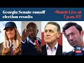 Analysis and results from Georgia Senate runoff elections - 1/5 (FULL LIVE STREAM)