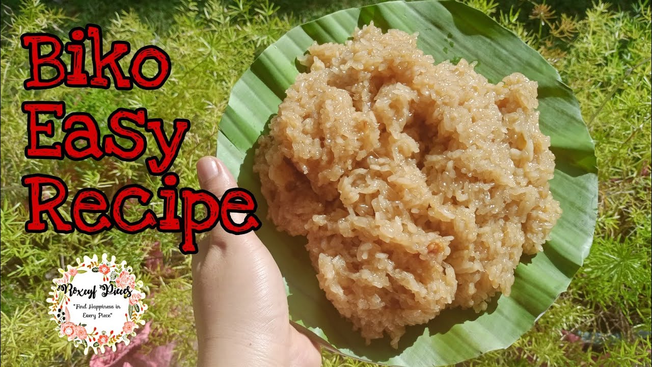 BIKO EASY RECIPE |PANLASANG PINOY |#StepbyStep #TipsandTechniques ...